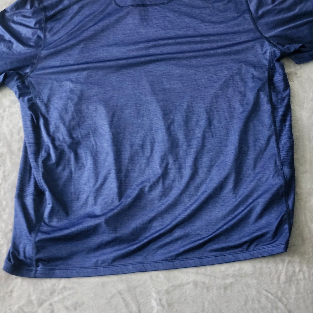 Tommy Bahama Polo Shirt Mens 3XL Blue IslandZone Performance Golf Big & Tall - Picture 12 of 12